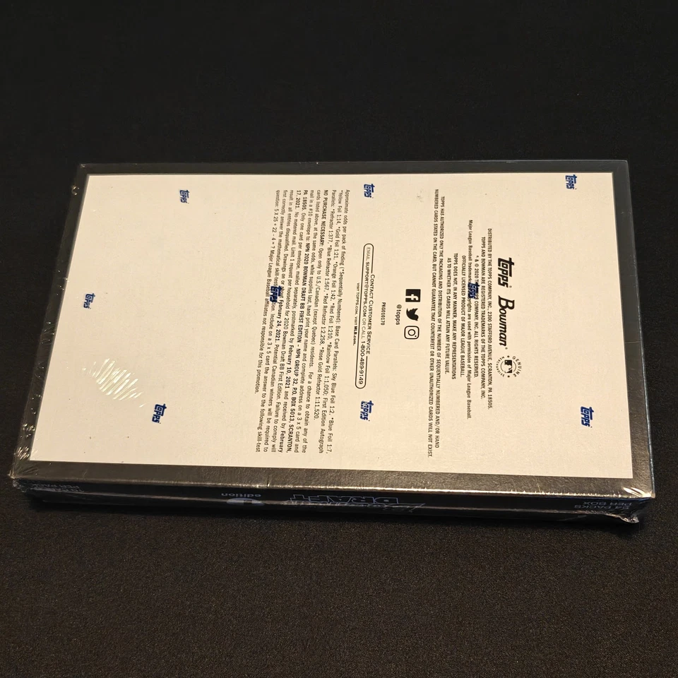 2020 Bowman Draft Baseball 1st Edition Hobby Box Factory Sealed New Investment - Image 2 of 4