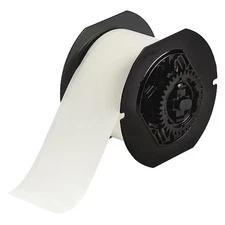 Brady B30c-2250-403-Wt Printer Label, White, Labels/Roll: Continuous