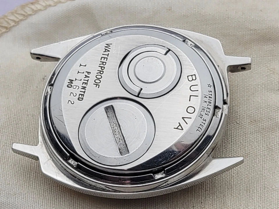 ¡RARO!!! Accutron 214 1960 (M0) oro 14K primera generación.Reparado Foto 4 de 4