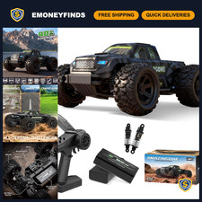 High-Speed 1/18 Scale 4WD RC Cars for Adults, 35KMH Off-Road Monster Truck, RTR,