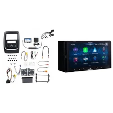 Alpine iLX-W670-S 7-Inch Mech-less Receiver w/ PAC RPK4-CH4102 RadioPRO Integ...