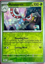 Masquerain Reverse Holo - 002/182 - Paradox Rift Pokemon 2023
