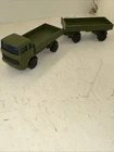 Vintage Matchbox Lesney Superfast Military Mercedes Truck & Trailer Great Cond.