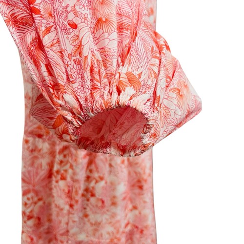 Tommy Bahama Petit Palma Ballon Sleeve Short Dress Paradise Pink Extra Small NWT - Picture 7 of 16