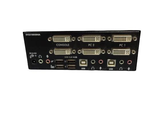 STARTECH SV231DD2DUA DISPLAYPORT 4K60Hz KVM SWITCH BOX - Image 3 of 4
