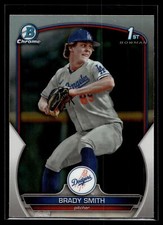 Brady Smith 2023 Bowman Draft Chrome 1st Refractor C Card #BDC-109