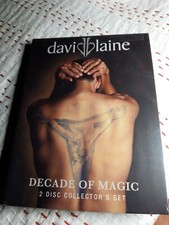 DAVID BLAINE. DECADE OF MAGIC. COLLECTORS SET.Dvd.Brand New,Sealed.Reg 1