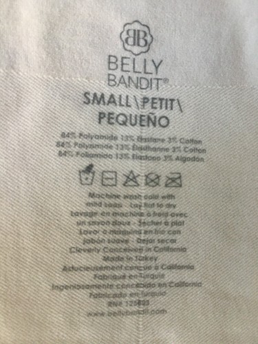 NWT BELLY BANDIT (Thighs Disguise) MATERNITY SUPPORT & SHAPER SHORTS, Nude Small - Foto 5 di 8