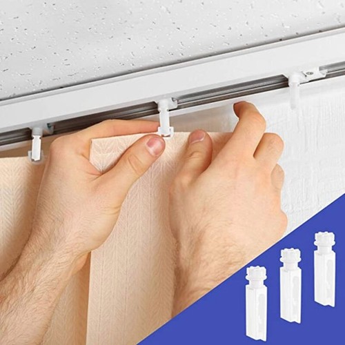 Vertical Blind Stem Replacement Kits for DIY Curtain Solution 10pcs - Picture 7 of 8