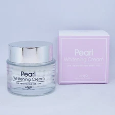 Anjo Pearl Whitening Cream 120g Anti Wrinkle Elasticity Moisturizing K-Beauty