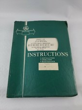 General Electric GE Progress 2 Way Radio 25-54 Megacycle FA FE FZ MZ Manual