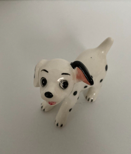 Vintage Disney 101 Dalmatians Puppy Figurine Porcelain Ceramic Made in Japan - Picture 13 of 18