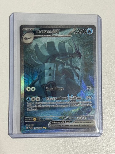 Pokémon Tectass ex Secret Illustration Rare Paradoxrift PAR 246/182 NM Deutsch