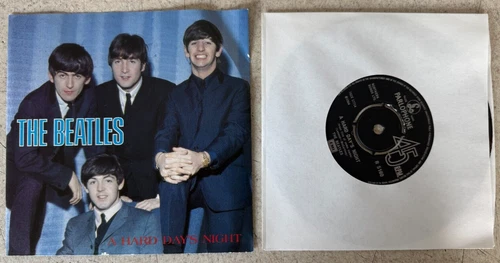 Beatles A Hard Day's Night / Thing's Said Today 7" Vinyl Single From England