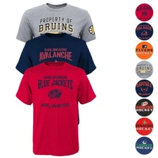 NHL Reebok CCM  Licensed Team Graphic T-Shirt Collection Boys Youth (XS-2XL)