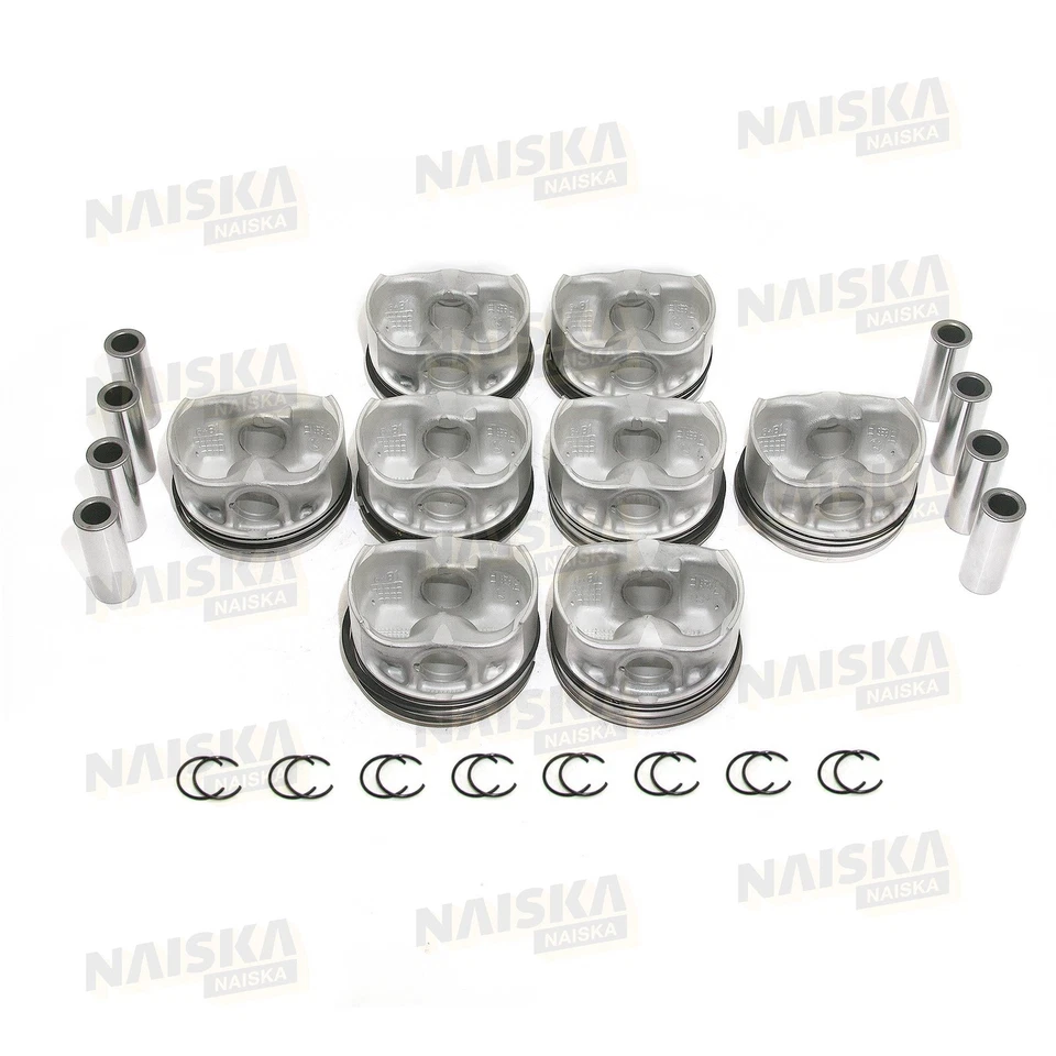 Juego de pistones y anillos 8cyl STD para BMW M5 M6 X5 X6 M F10 F85 F86 S63N S63R 4.4 V8 Foto 3 de 4