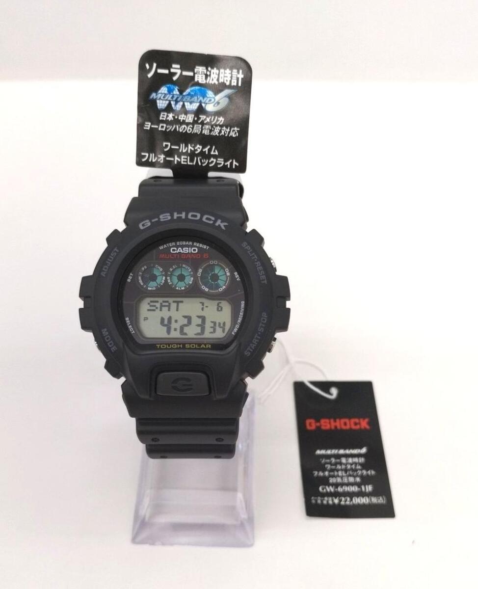 Casio GW-6900-1JF G-Shock Watch with Box & Manual Casio GW-6900-1JF G-Shock Watch with Box & Manual