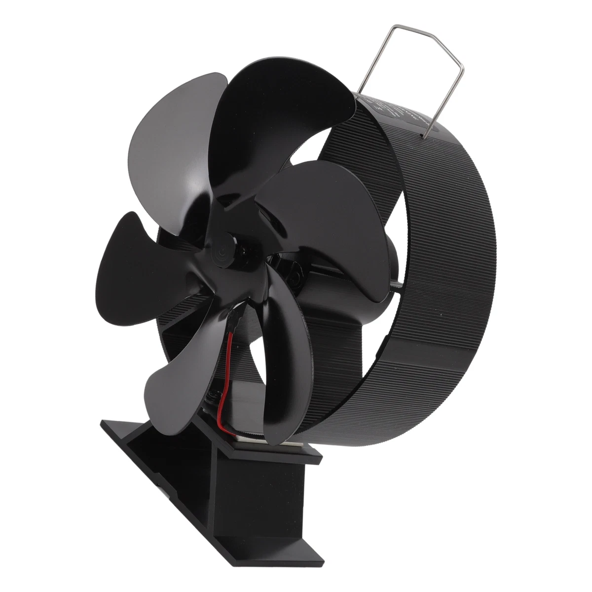 6 Blades Fireplace Fan Thermoelectric Module Wood Stove Fan Heat Powered  Wood GU | eBay