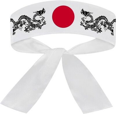White Sushi Headband