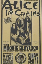 ALICE IN CHAINS CONCERT  POSTER QUALITY PHOTO PAPER/CANVAS R492