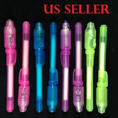 Ink Marker Uv Light Pen Walmart 50pcs Invisible Pen With Built In