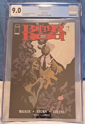 Bitter Root #1 Mignola Cover B Hellboy Variant (Optioned) CGC 9.0