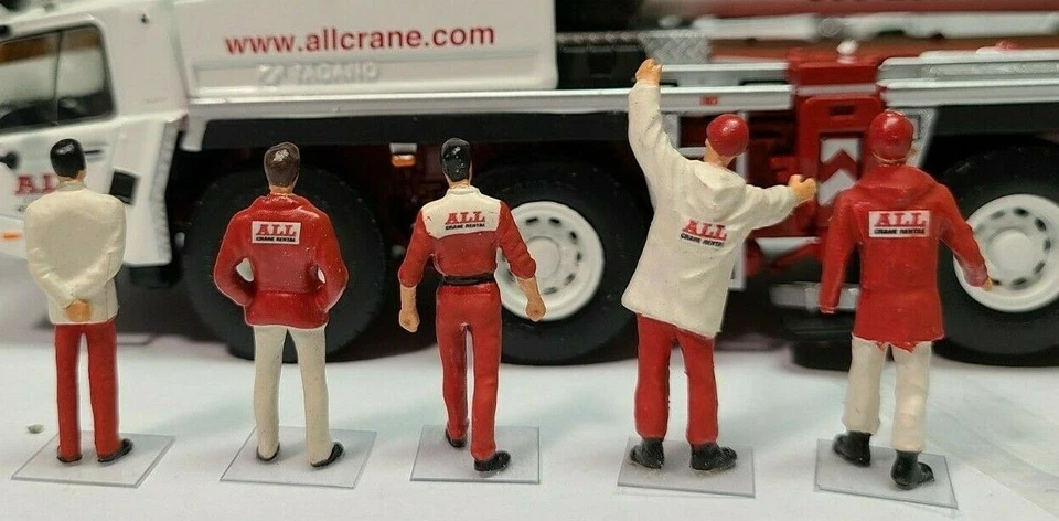 1/50 ALL Crane Custom Figure Set (5) - FREE SHIPPING !!! - Image 2 of 3