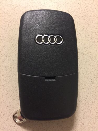 NEW AUDI KEYLESS ENTRY REMOTE FOB OEM TRANSMITTER UNCUT KEY BLADE 8Z0 837 231 B - Afbeelding 1 van 6