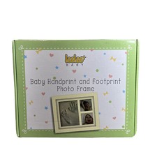 Leeleebaby Baby Handprint Footprint Keepsake Kit Baby Prints Photo Frame
