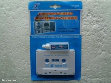 Cassette Audio de Nettoyage avec Flacon - K7 Cleaning Neuf