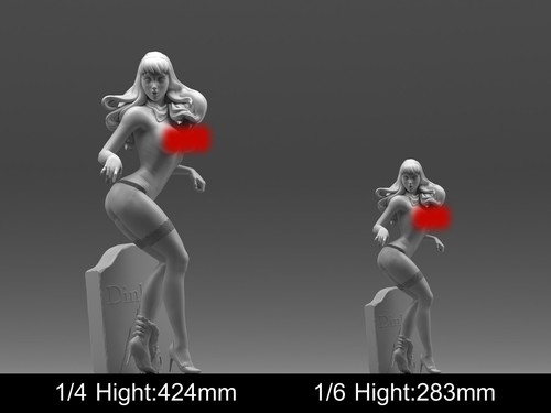 Daphne Velma Unpainted Unassembled GK 3D printed Resin Model DIY Kit - Picture 24 of 32