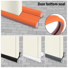 1-2PC Door Bottom Seal Strip Under Door Draft Guard Stopper 36" Soundproof Strip