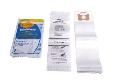 EnviroCare Oreck Magnesium Vacuum Bags 714 Type LW 8 Pack New