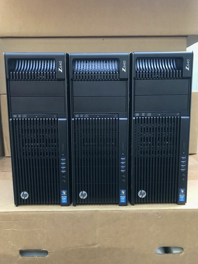 Z640 XEON E5-2699V3 2基 SSD512GB HDD2TB HP Z640 2x 2.30GHz Intel E5-2699 v3 NVMe Workstation CTO