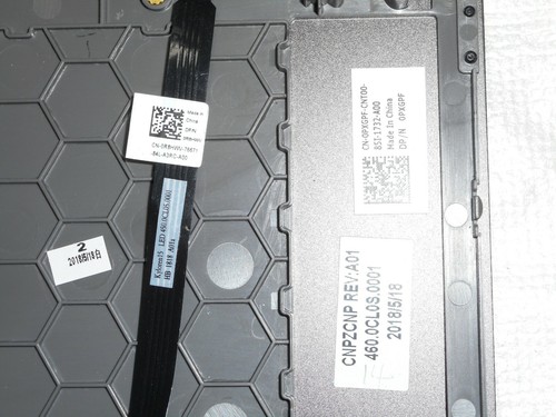 Genuine Dell Inspiron 7573 Laptop Palmrest Touchpad Assemlby PXGPF HUF 06 - Picture 3 of 7