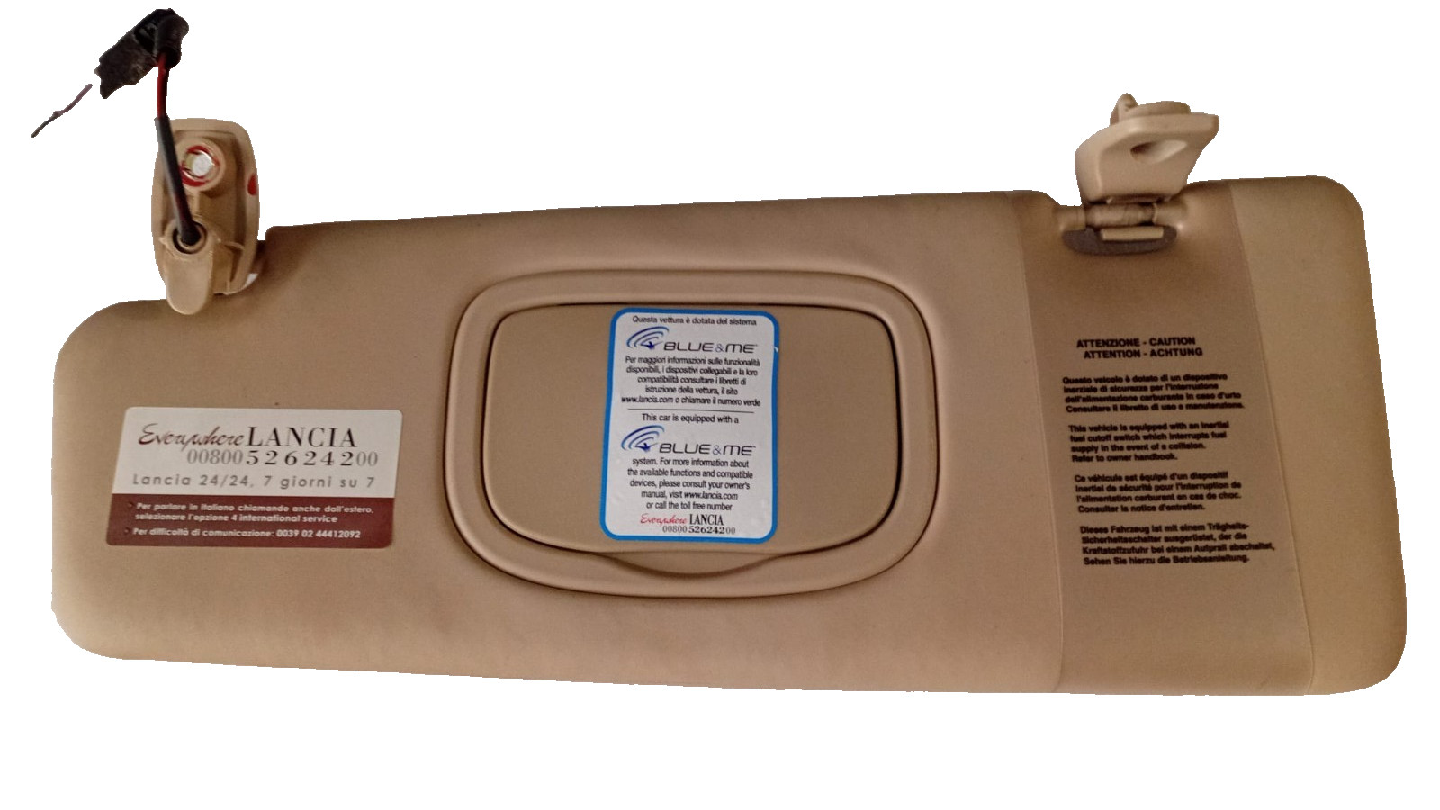 PARASOLE SINISTRA LATO GUIDA LANCIA DELTA 2008-2014 cod. 735473013