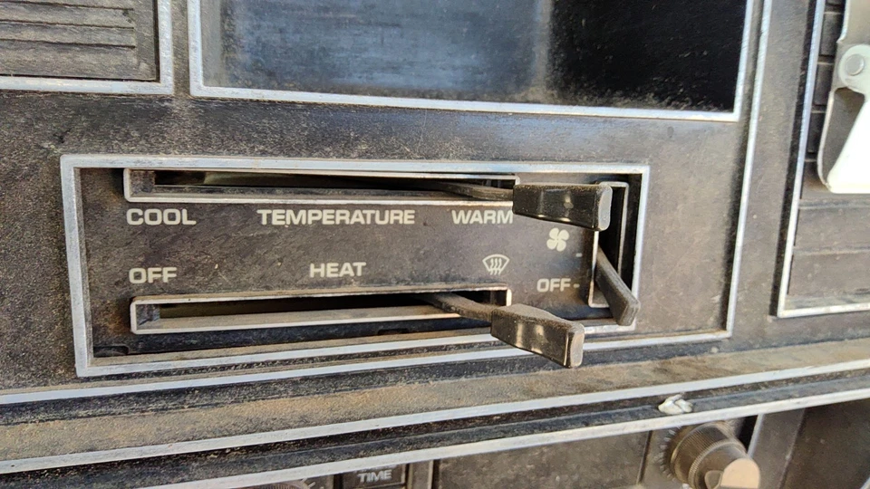 1982-1993 Dodge D350 модуль контроля температуры в приборной панели нагреватель переменного тока головка блока оригинальный - Изображение 3 из 4