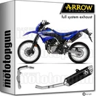 ARROW FULL SYSTEM EXHAUST RACING THUNDER BLACK ALUMINIUM YAMAHA WR 125 R 2026