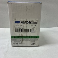 Norton Metal 4-1/2  X 1 8  X 5/8  -11 Cutting/ Grinding Wheel 43609 Qty 10