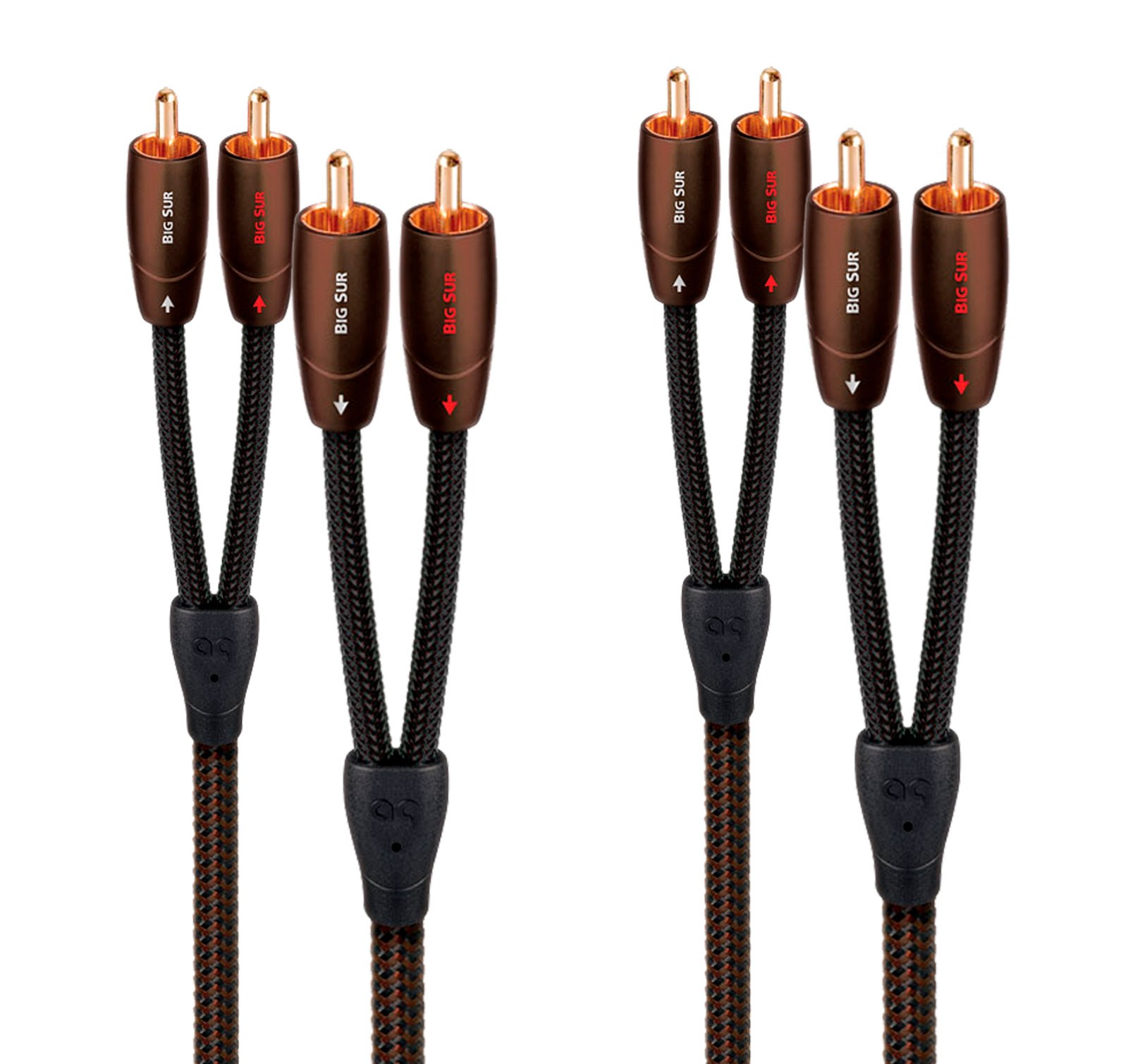 AudioQuest Big Sur Аналоговый аудиокабель RCA длиной 6 м 196 фута 2 комплекта 61890₽