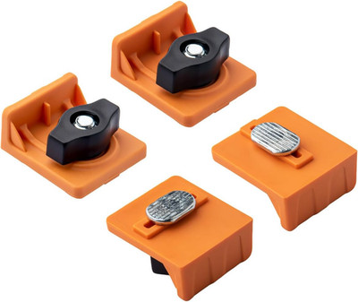 51052 T-Track Inline and Short Stop Kit, Universal Fit, T Track Stop Block for T
