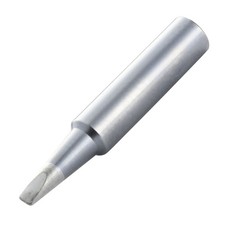 Soldering Tip, Chisel, 2.4mm x 14.5mm Silver
