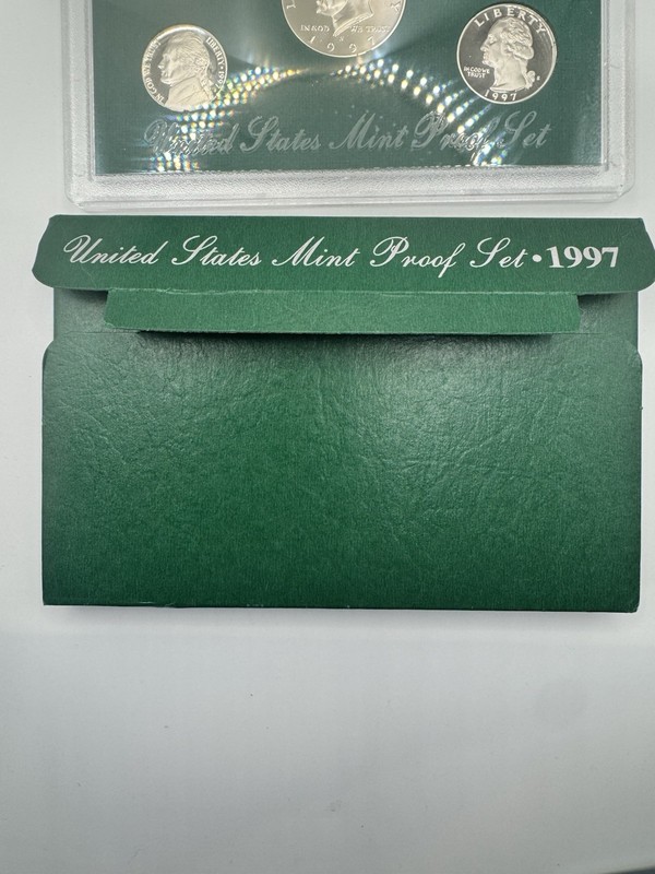 1997 Clad Proof Set U.S. Mint Original Government Packaging OGP COA