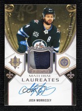 2020-21 Upper Deck Ultimate Collection 65/99 Josh Morrissey #SML-MO Auto 0ro4