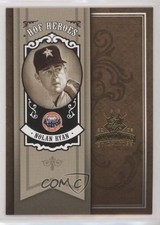 2005 Donruss Diamond Kings HOF Heroes Nolan Ryan #HH-41 HOF 3bs