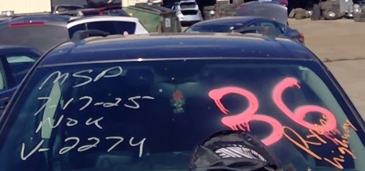 2015 Dodge Journey Rear Driver Left LH Door Trim Panel in Black - Изображение 3 из 4