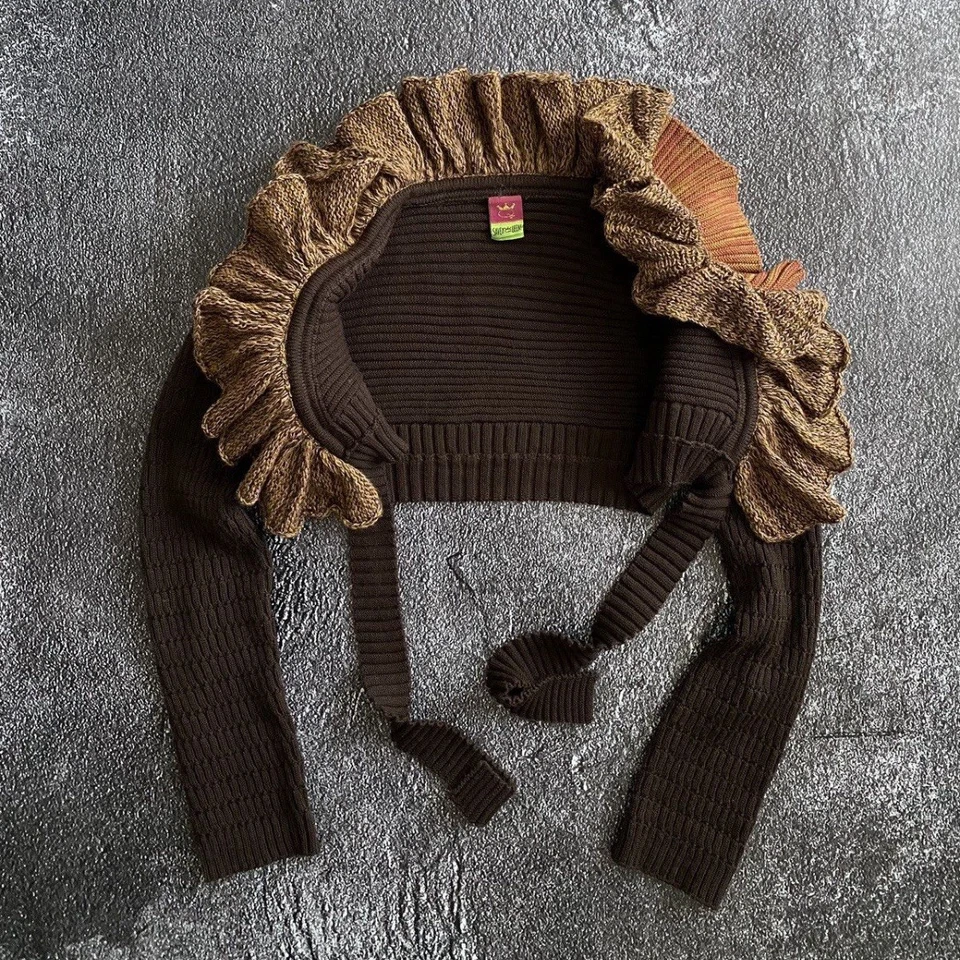 Cárdigan corto vintage Save The Queen talla L Foto 2 de 4