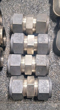Swagelok SS-810-6 1/2" SS Straight Compression Union F/F Comp-to-Comp 4- 75 