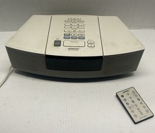 Bose Wave Radio CD AM FM Alarm Clock Model AWRC-1P Tested Working Remote READ