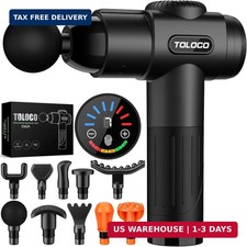 TOLOCO Massagepistool, Diepe Tissue Rugmassage voor Sporters voor